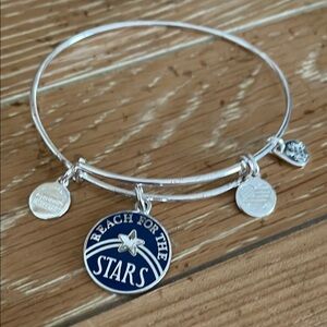 Silver Charm Bangle Bracelet
Alex and Ani- Reach for the Stars